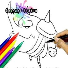 Coloring Book Larva截图2