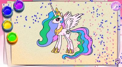 Coloring My Cute Little Pony截图1