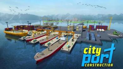 City Sea Port Construction - Build & Craft 2018截图2