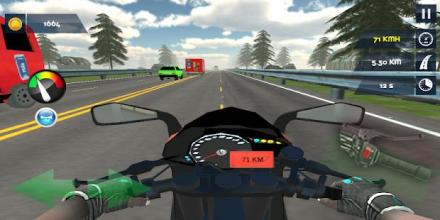 Traffic Highway Moto Bike - Rider, Racing截图4