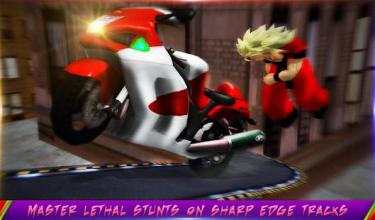 Goku Hero Bike Stunts截图3