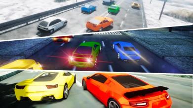 Traffic Highway Car Driving - Car Racing Simulator截图1