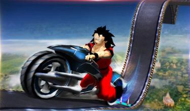 Goku Hero Bike Stunts截图2