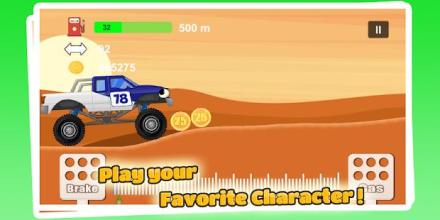 Mcqueen racing Monster Truck Cars 3截图5