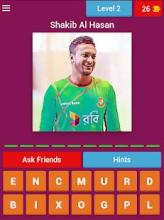 Guess Cricket Player Country Names Challenge截图4