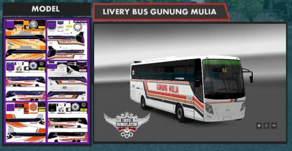 Livery Skin Bussid Gunung Mulia截图3