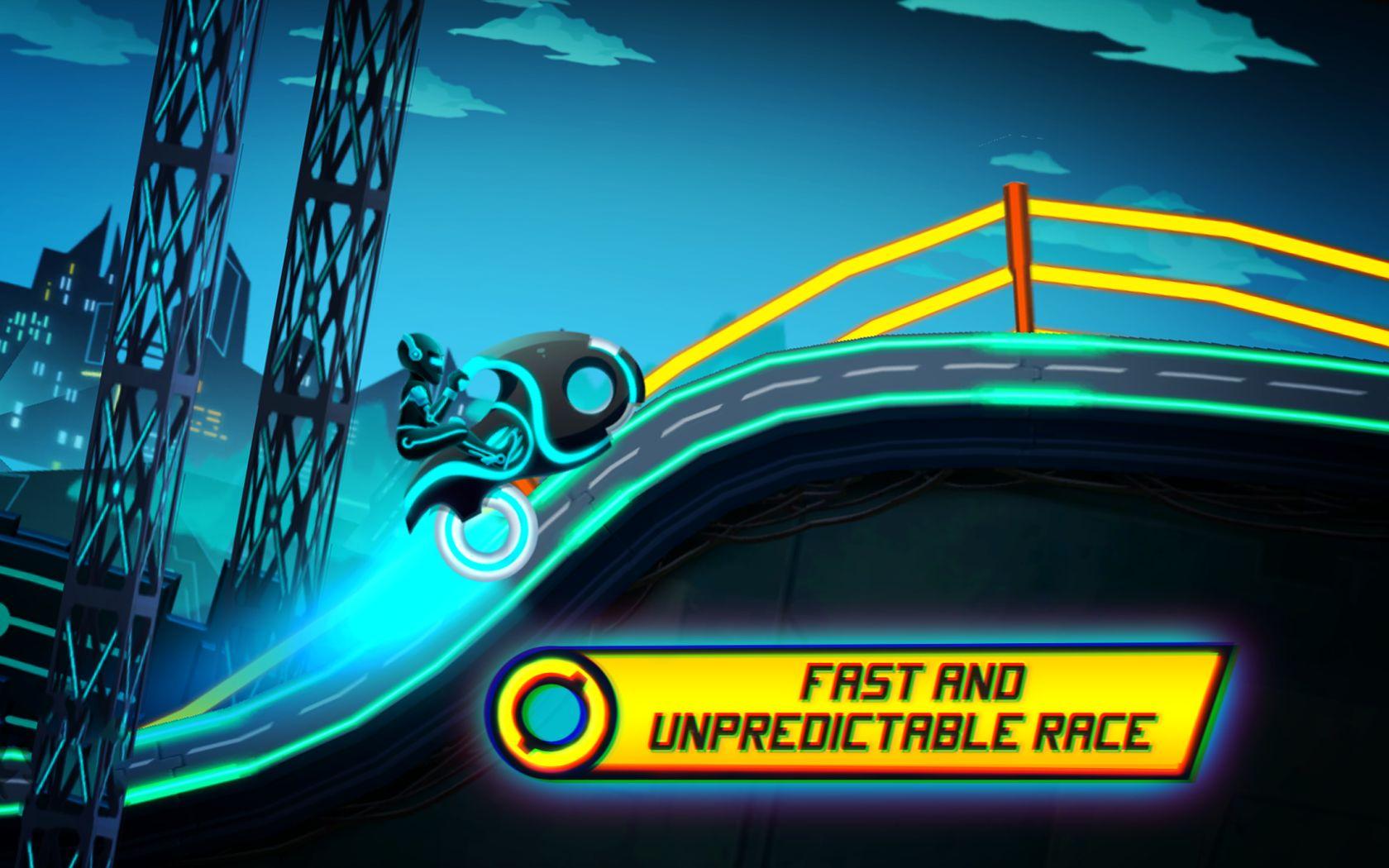 Bike Race Game: Traffic Rider Of Neon City截图2