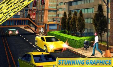 New Taxi Driver City Road Cab - Taxi Driving Games截图3