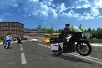 Police Bike Simulator 3D : Gangster Chase 2018截图1