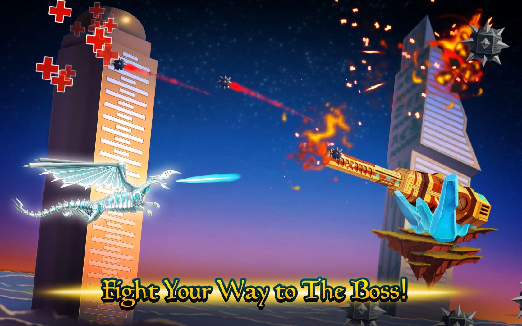 Dragon fight : boss shooting game截图2