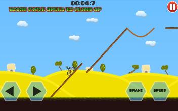 Stickman Downhill Bicycle Stunt截图1