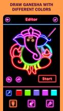 Learn To Draw Glow Ganesha截图4