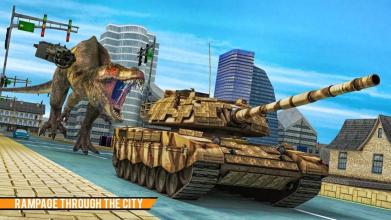 Dinosaur Battle Survival Shooting Arena Simulator截图1