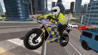 Police Motorbike Simulator 3D截图1