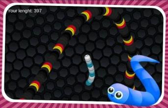 Slither Snake io Worm Games截图2