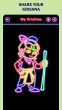 Learn To Draw Glow Krishna截图2