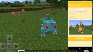 Pixelmon Mod MCPE截图1