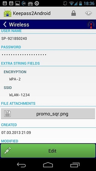 Keepass2Android 离线版截图1