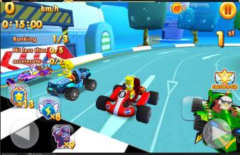 Kart Simpsons Ultimate hustling截图5