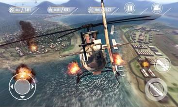 Real Gunship Battle Helicopter War 3D截图4