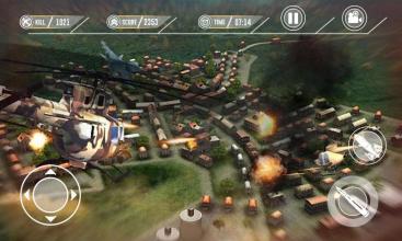 Real Gunship Battle Helicopter War 3D截图1