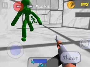 Stickman Zombie Shooter截图1