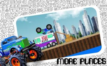 Monster Car Racing City截图1