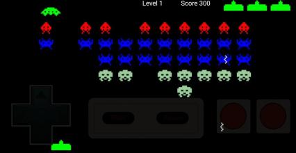 Invaders 8 bits Retro Game截图3