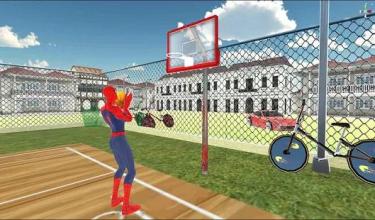 Spiderman Real basketball Stars截图2