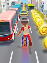 Skater Rush - Endless Skateboard Game截图1