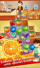 Fruit Candy - Juice Fruits Match 3截图2