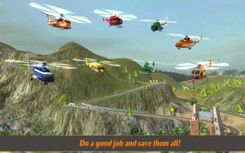 Helicopter Hill Rescue 2017截图5