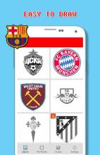 Football Club Logo Pixel - Color By Number截图3