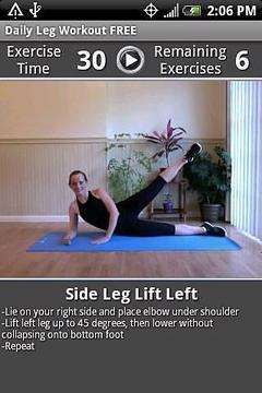 日常形体训练之腿部  Daily Leg Workout FREE截图