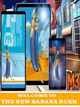 Banana subway Rush 3D : Minion Epic Run截图3