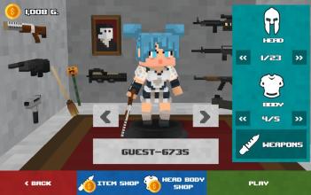 Craft Gun io: Survival Shooter & Battle Royale截图1