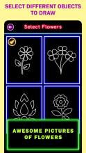 Learn To Draw Glow Flowers Step By Step截图3