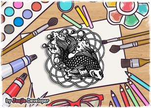 Coloring Pages Animal Mandala截图3