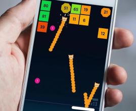 Snake Hunting - Bricks Snake Game截图1