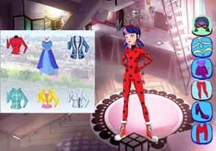 Lady bug Miraculous Dress Up Game截图1