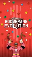 Boomerang Evolution : Boomerangs Merge Clicker RPG截图1