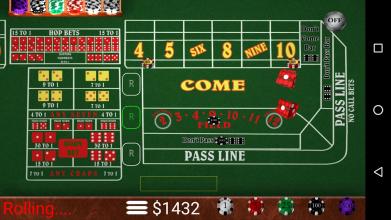 Craps Trainer Free截图1