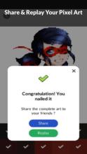 Color By Number Miraculous LadyBug Cat Noir Pixel截图3