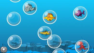 Toddler Puzzle: Fish & Bubbles*截图5