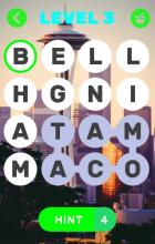 Word Search: Washington Cities截图3