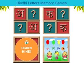 Hindi Letters Memory Game截图3