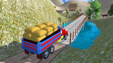 Cargo Indian Truck 3D截图5