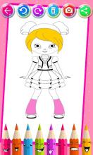 Girls Coloring Pages & Drawing Book For Kids截图1