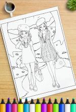 BFF - Fashion Couple Painting Game截图2