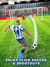 Football Striker-Real Flick Soccer Champion League截图5